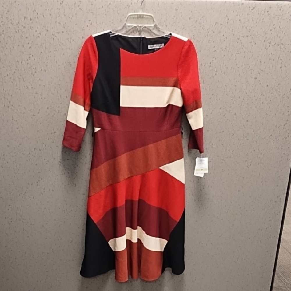 multicolored dress size 4P